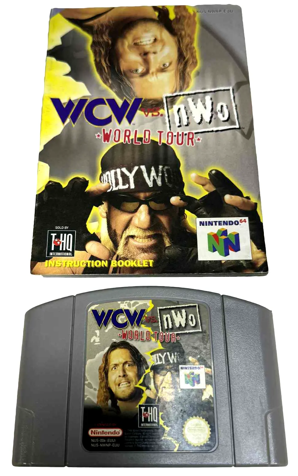 Wcw Vs Nwo World Tour Nintendo 64 N64 Pal With Manual (Preowned) 1