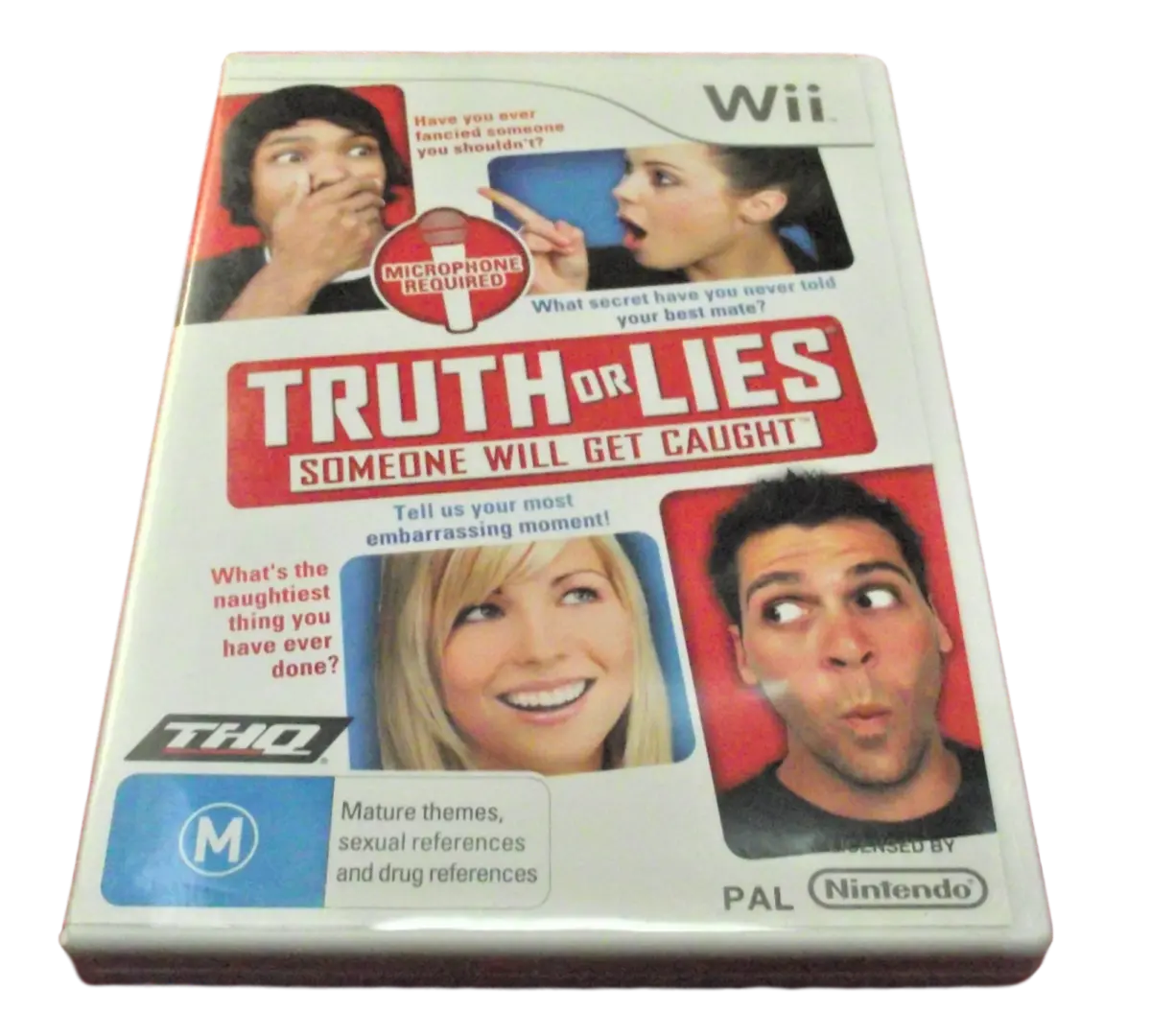 Truth Or Lies Nintendo Wii Pal *No Manual*  (Preowned) 1