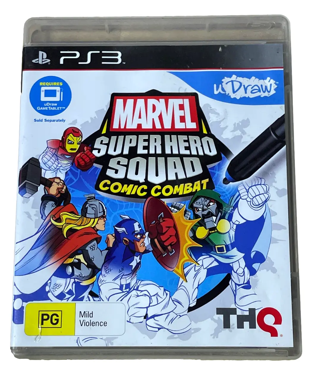 U Draw Marvel Super Hero Squad Comic: Combat Sony Ps3 (Pre-Owned) 1