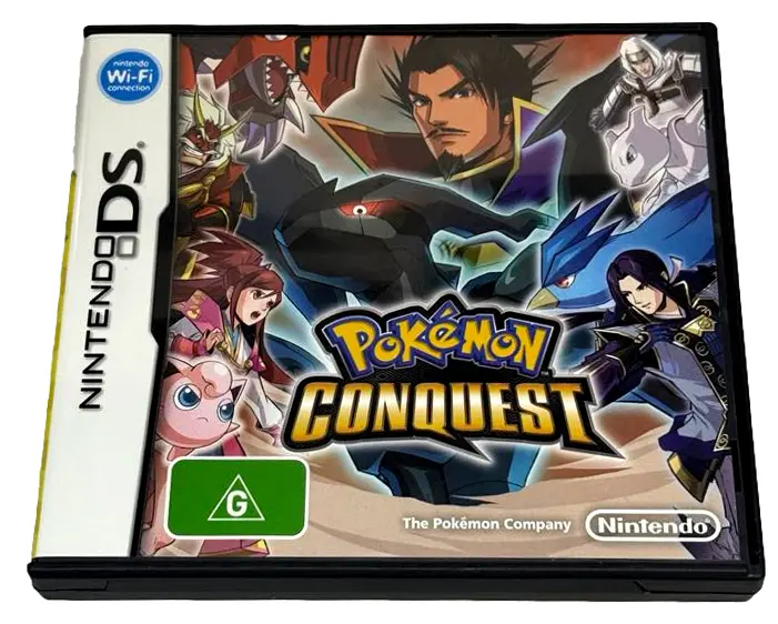 Pokemon Conquest Nintendo Ds 2Ds 3Ds Game *Complete* (Preowned) 1