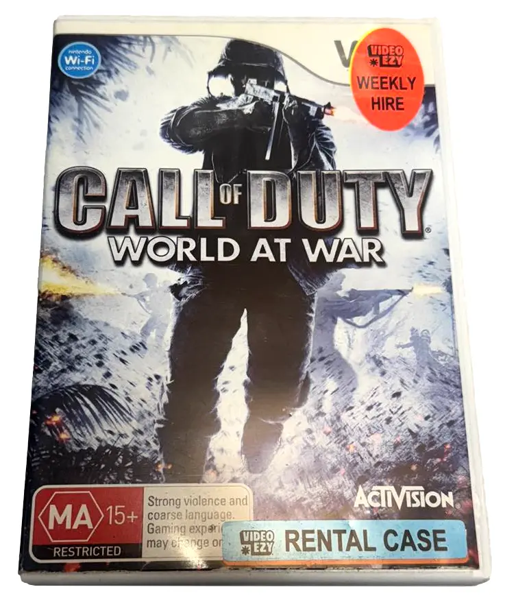 Call Of Duty World At War Nintendo Wii Pal *Ex Rental* (Pre-Owned) 1