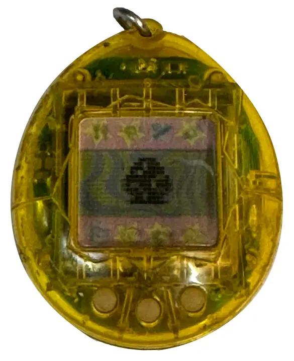 Yellow Digimon Tamagotchi P2 Digital Monster V-Pet 1996 1
