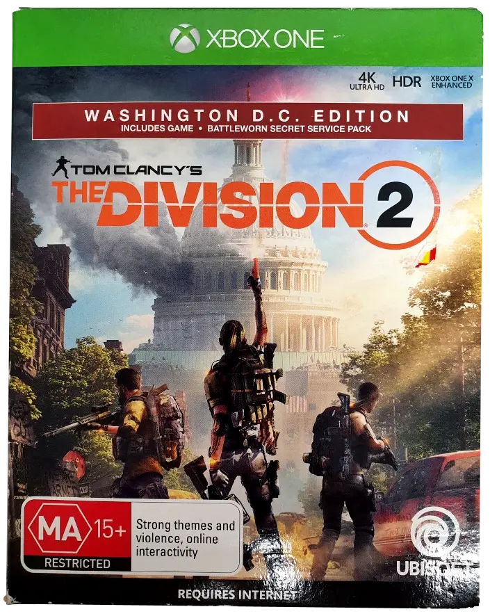 Tom Clancy's Division 2 Washington Dc Edition Microsoft Xbox One (Pre-Owned) 1