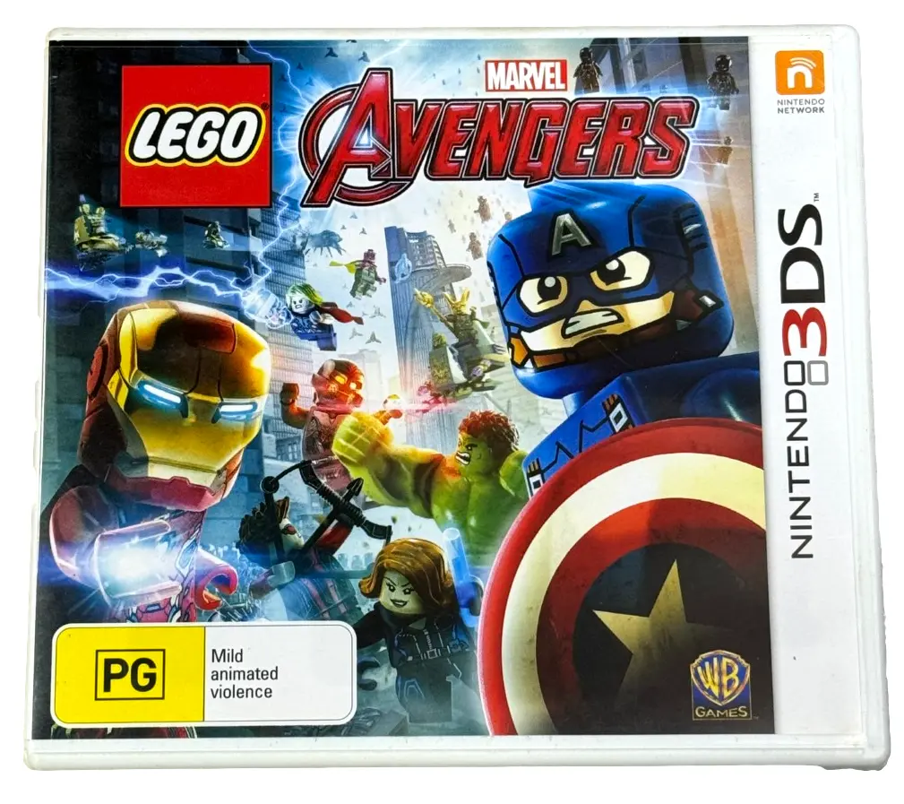 Lego Marvel Avengers Nintendo 3Ds 2Ds Game (Preowned) 1