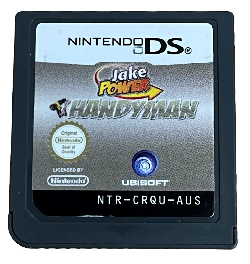 Jake Power Handyman Nintendo Ds 2Ds 3Ds *Cartridge Only* (Preowned) 1