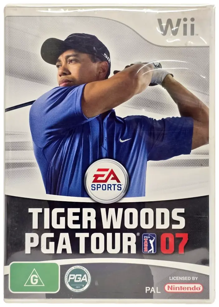 Tiger Woods Pga Tour 07 Nintendo Wii Pal *Complete* (Preowned) 1