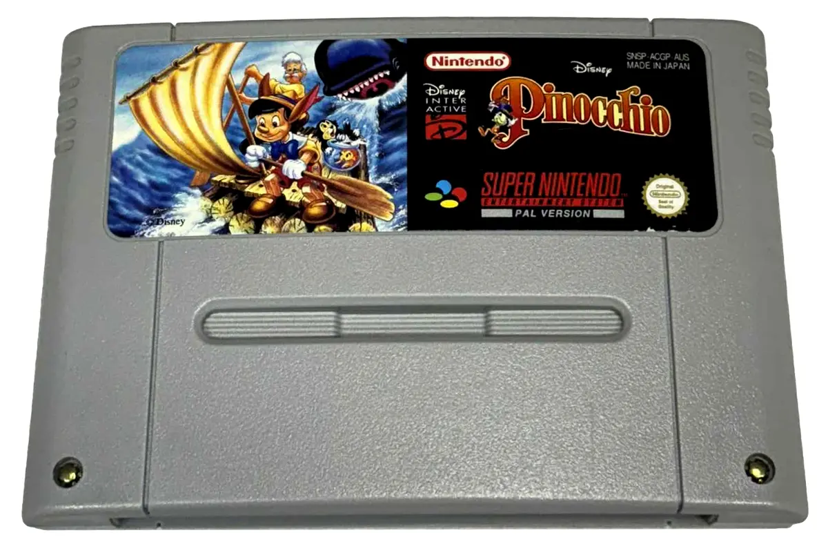 Pinocchiosuper Nintendo Snes Pal *Cartridge Only* (Preowned) 1