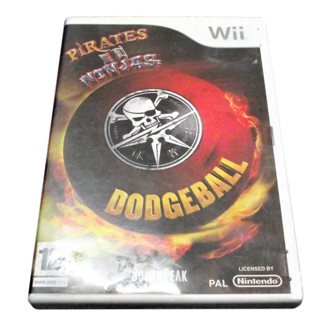 Pirates Vs Ninjas Dodgeball Nintendo Wii Pal *Complete* (Pre-Owned) 1