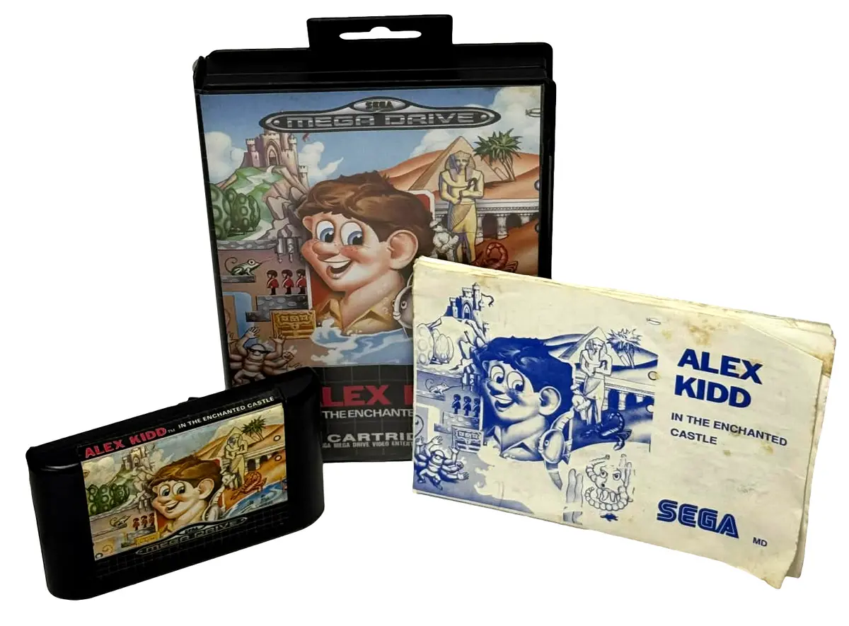 Alex Kidd In The Enchanted Castle Sega Mega Drive *Complete* #2 (Preowned) 1