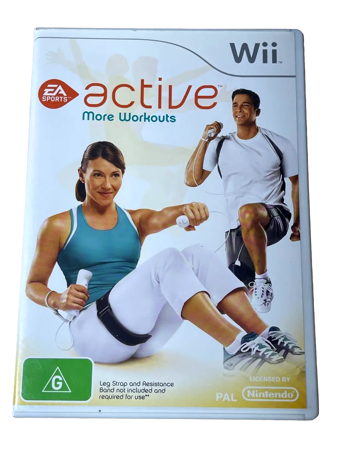 Active More Workouts Nintendo Wii Pal *Complete* (Pre-Owned) 1