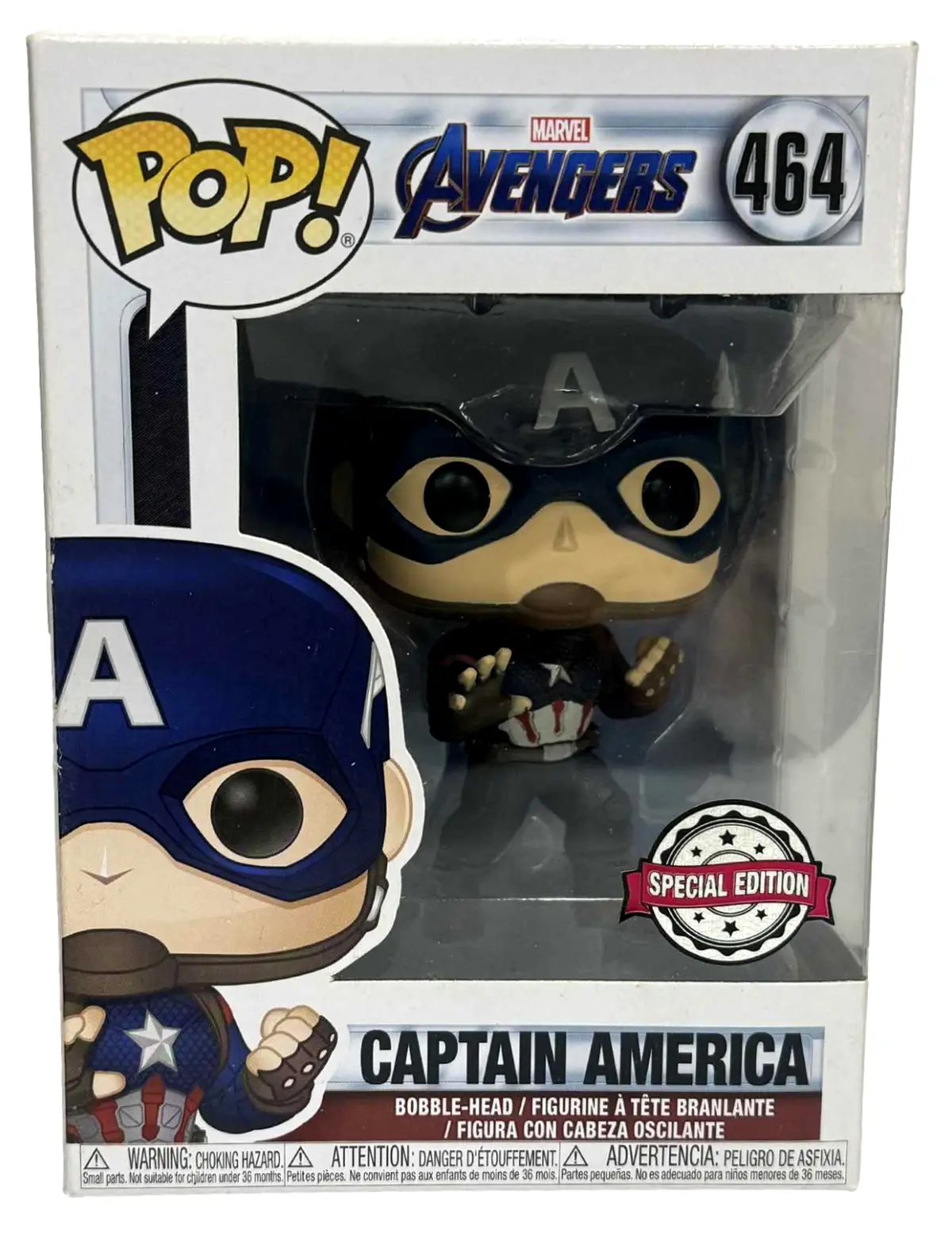 Captain America 464 Marvel Avengers Funko Pop! (Preowned) 1