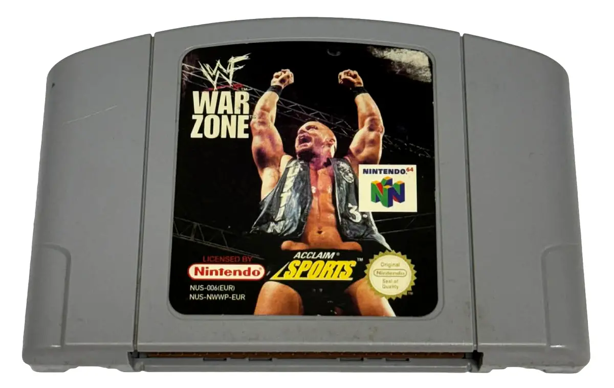 Wwf War Zone Nintendo 64 N64 Pal *Complete* (Preowned) 1