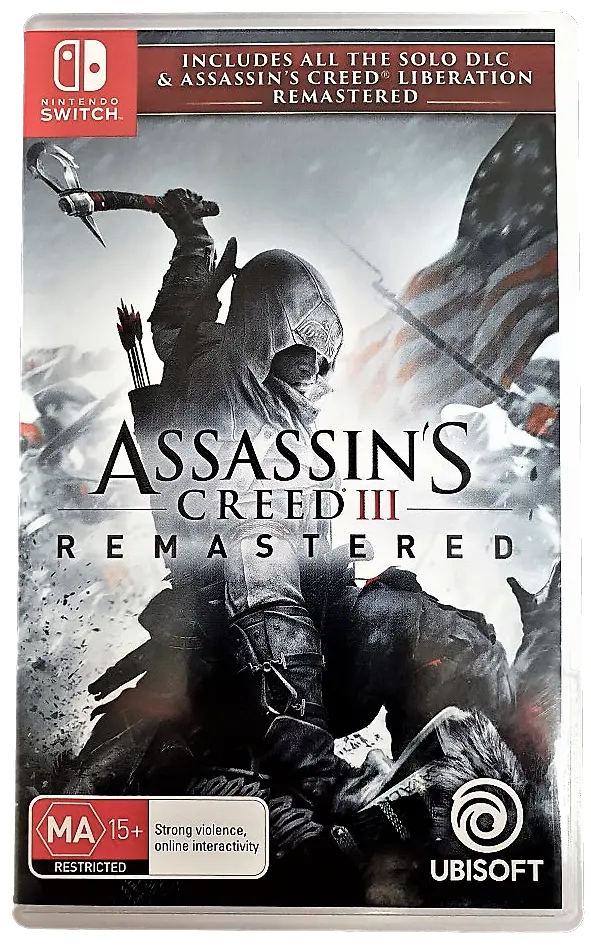 Assassin's Creed Iii Remastered Nintendo Switch Game (Pre-Owned) 1