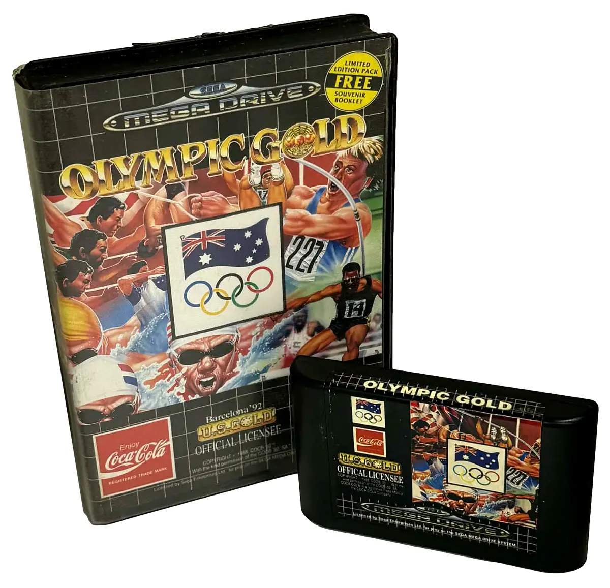 Olympic Gold Barcelona 92 Sega Mega Drive *No Manual* (Preowned) 1
