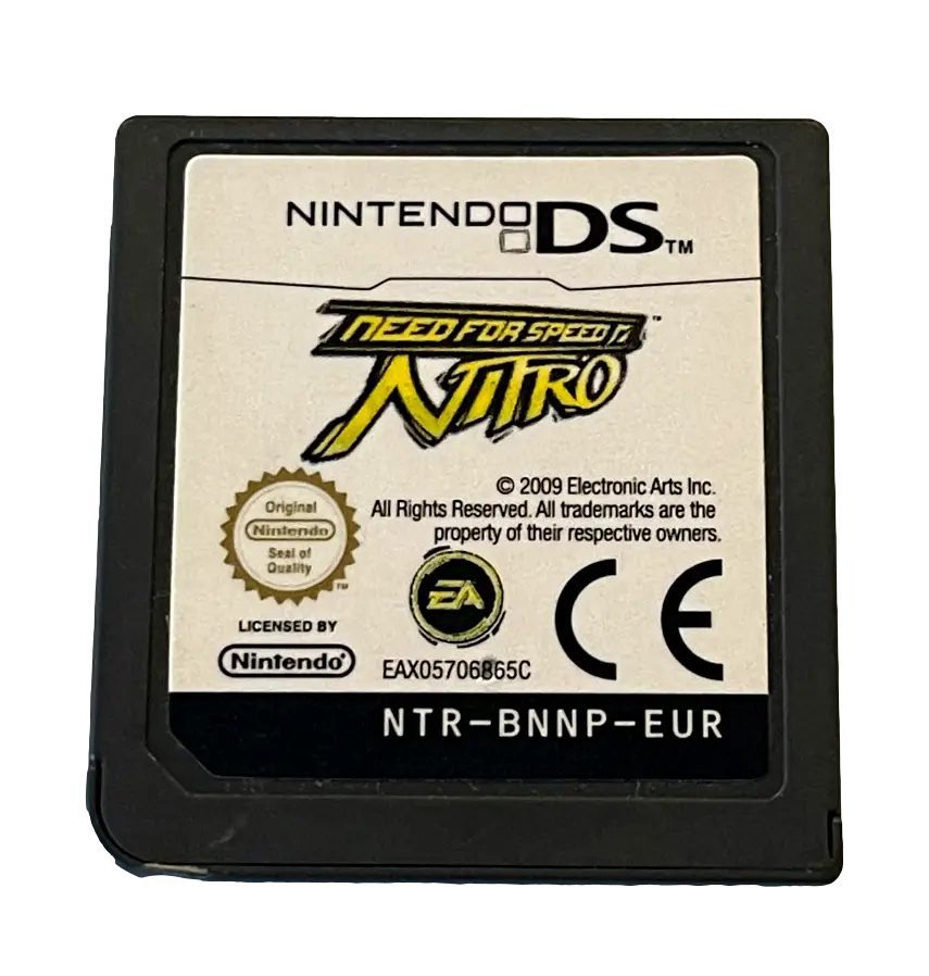 Need For Speed Nitro Nintendo Ds 2Ds 3Ds *Cartridge Only* (Pre-Owned) 1