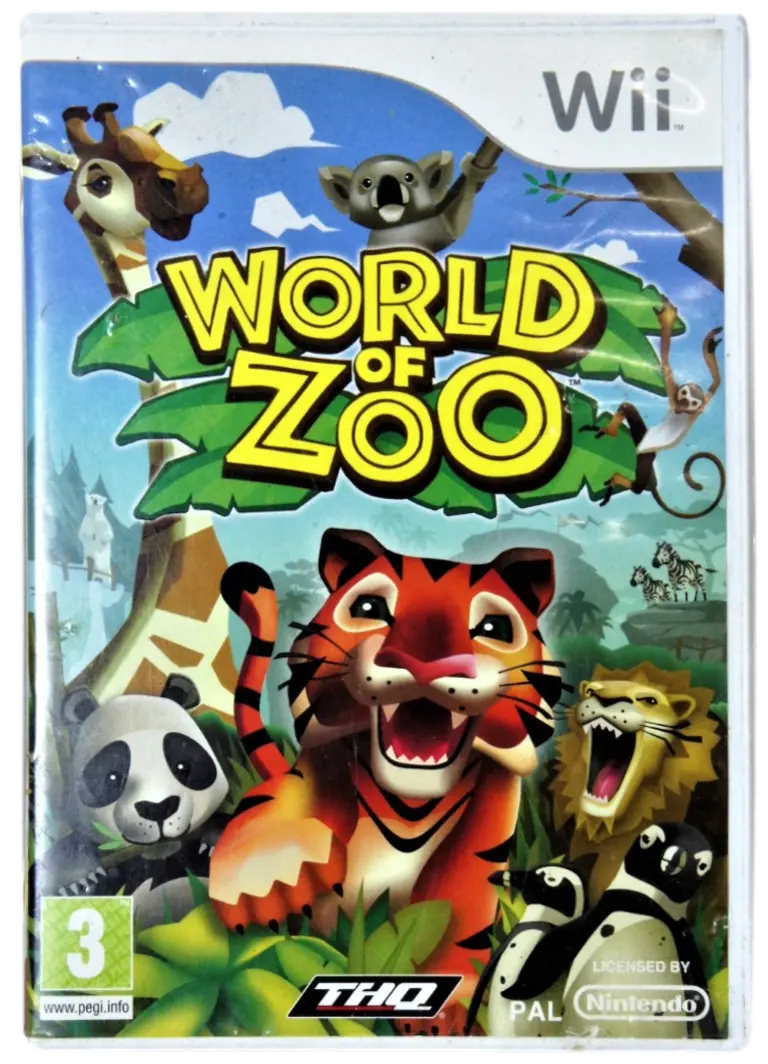 World Of Zoo Nintendo Wii Pal *Complete*  (Pre-Owned) 1