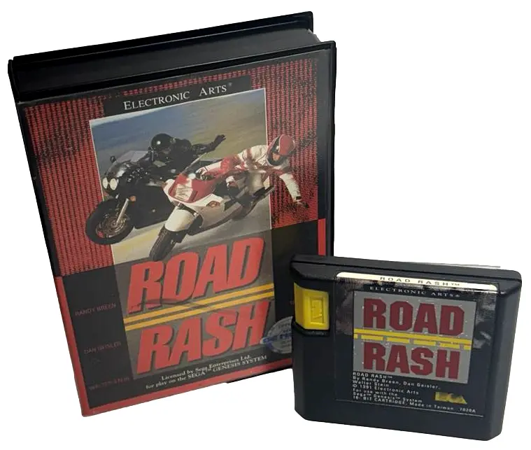 Road Rash Sega Mega Drive Pal *No Manual* #2 (Preowned) 1