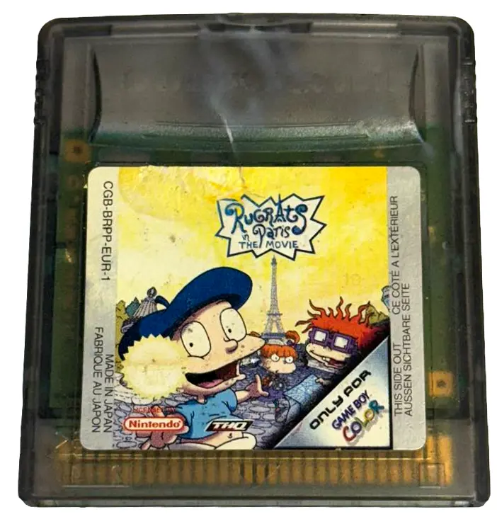 Rugrats In Paris The Movie Nintendo Gameboy Color Cartridge (Preowned) 1