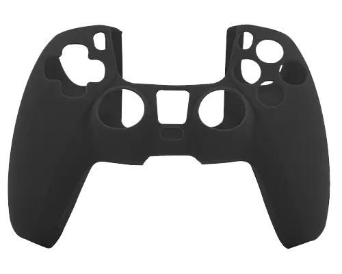 Silicone Cover For Ps5 Controller Case Skin - Black 1