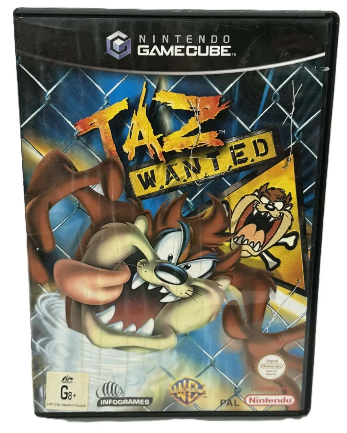 Taz Wanted Nintendo Gamecube Pal *No Manual* (Preowned) 1