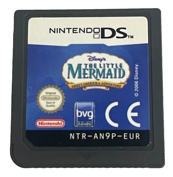 The Little Mermaid Nintendo Ds 2Ds 3Ds Game *Cartridge Only* (Pre-Owned) 1