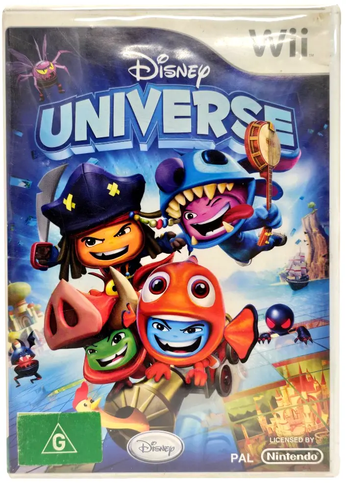Disney Universe Nintendo Wii Pal *Complete* (Preowned) 1