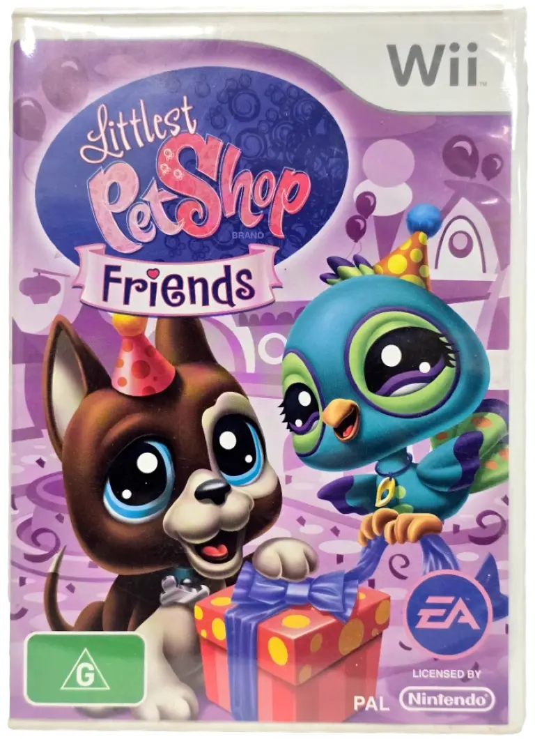 Littlest Pet Shop Friends Nintendo Wii Pal *No Manual* (Preowned) 1