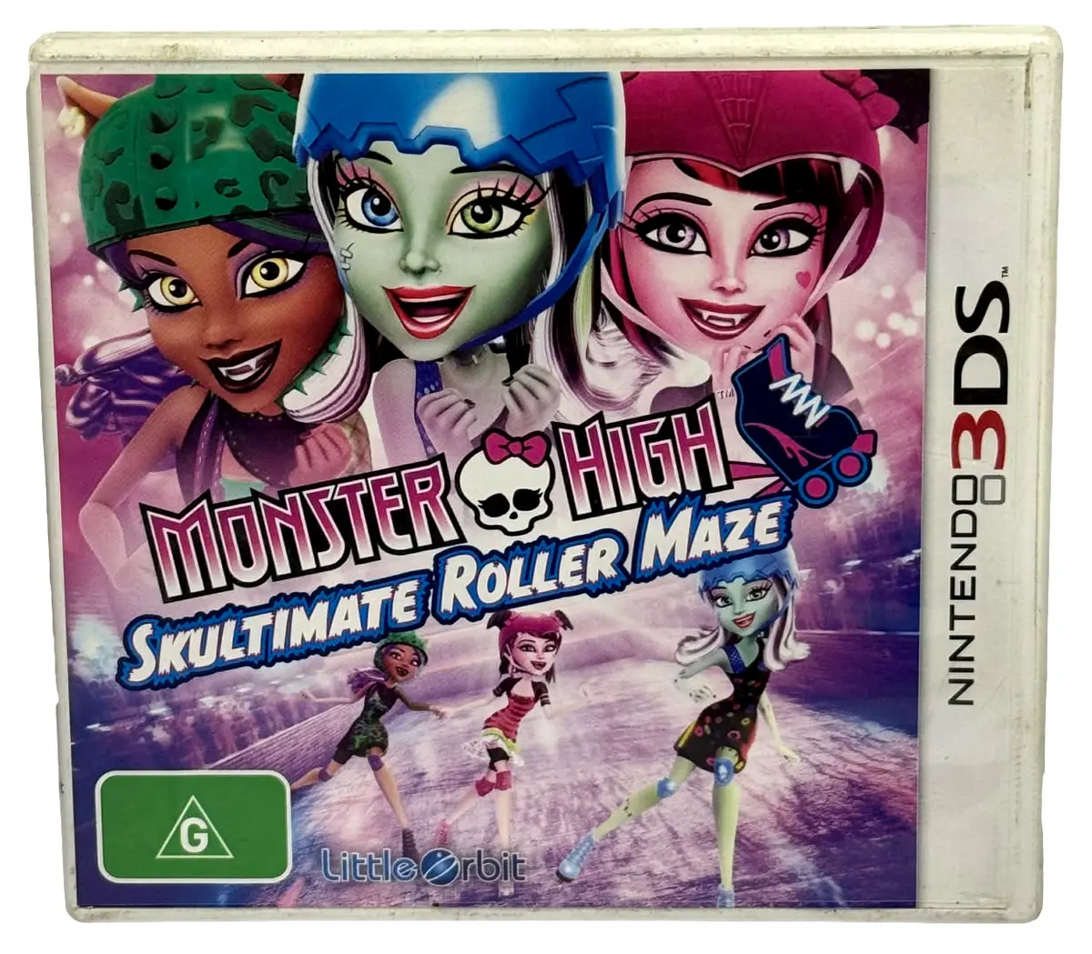 Monster High Skultimate Roller Maze Nintendo 3Ds Game (Preowned) 1