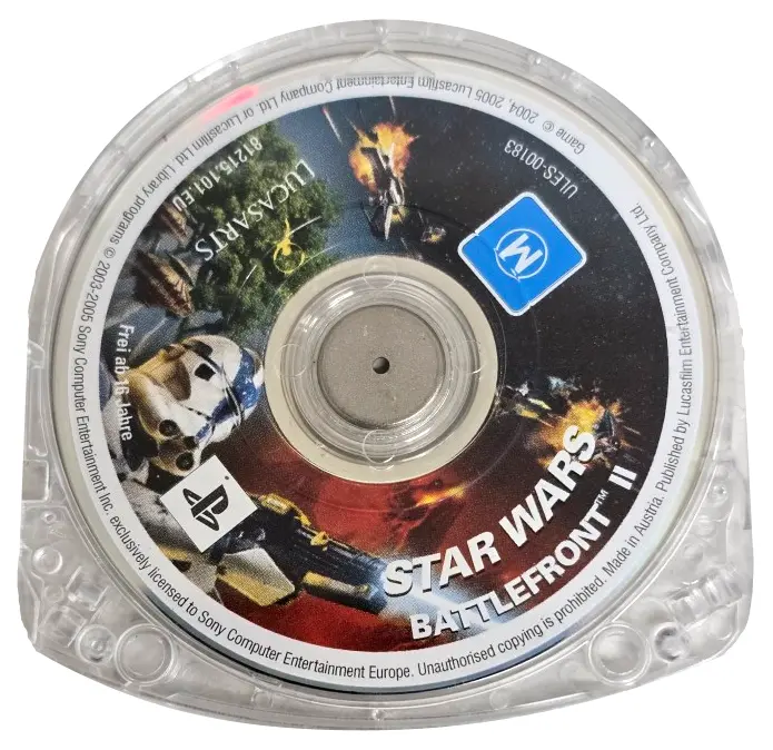 Star Wars Battlefront Ii Sony Psp Game Disc Only (Preowned) 1