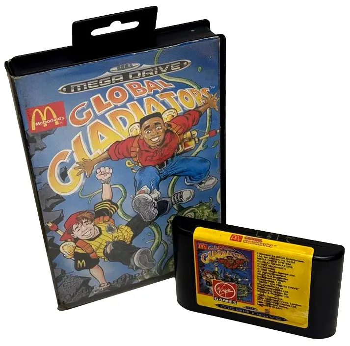 Global Gladiators Sega Mega Drive *No Manual* Ex Rental (Preowned) 1