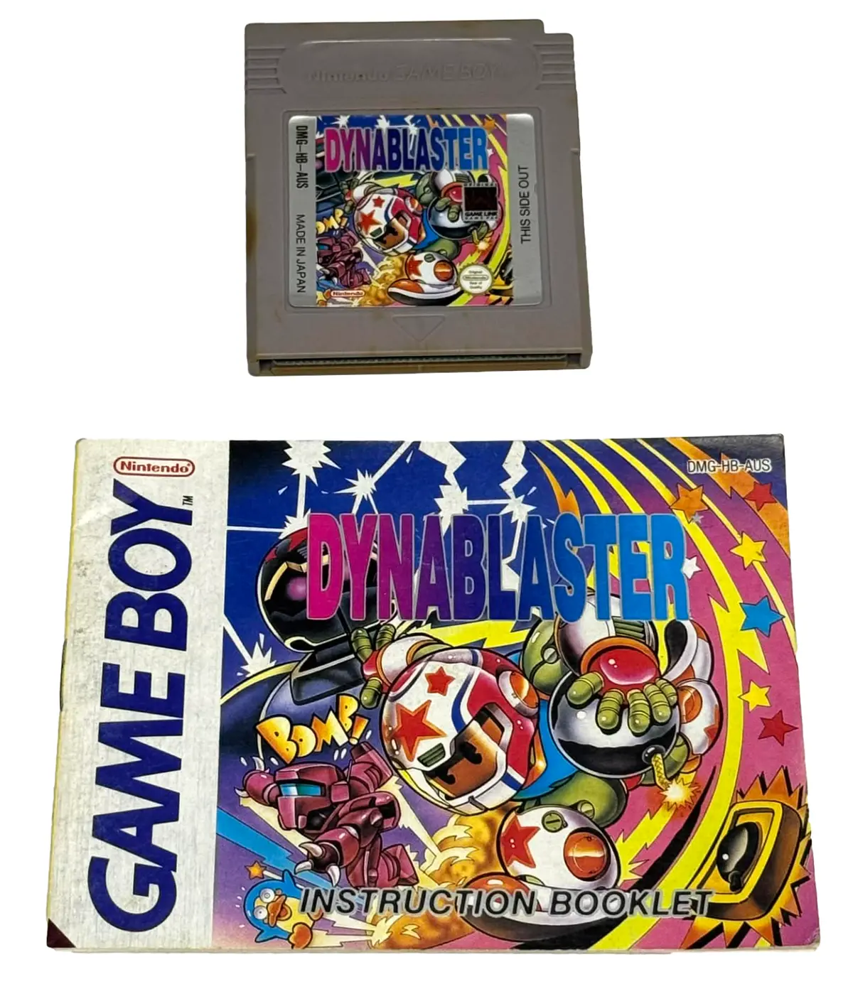 Dynablaster Nintendo Gameboy *Cartridge & Manual* (Preowned) 1