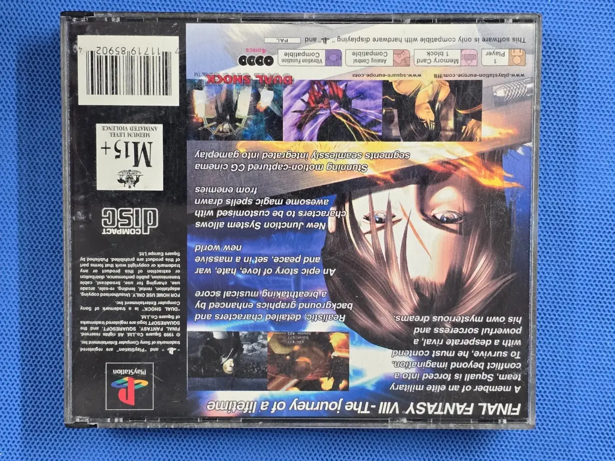Final Fantasy Viii Ps1 Ps2 Ps3 Pal *Complete* Playstation (Preowned) 2