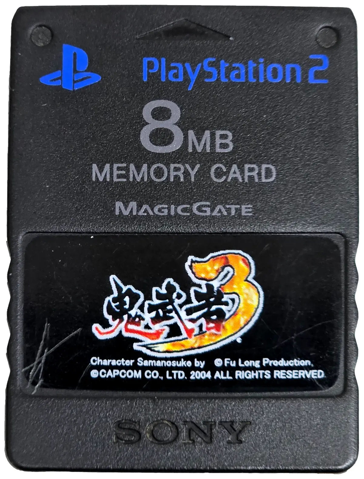 Genuine Sony Ps2 Memory Card Onimusha 3 Demon Seige (Preowned) 1