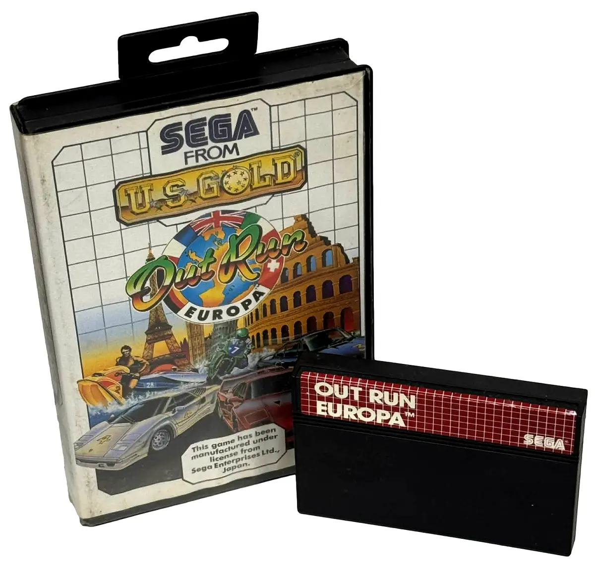 Out Run Europa Sega Master System *No Manual* (Preowned) 1