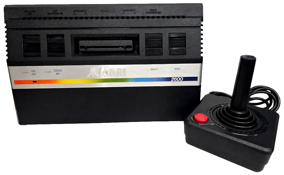 Atari 2600 Jr Console Fully Refurbished With 2 Joysticks (Refurbished) 1