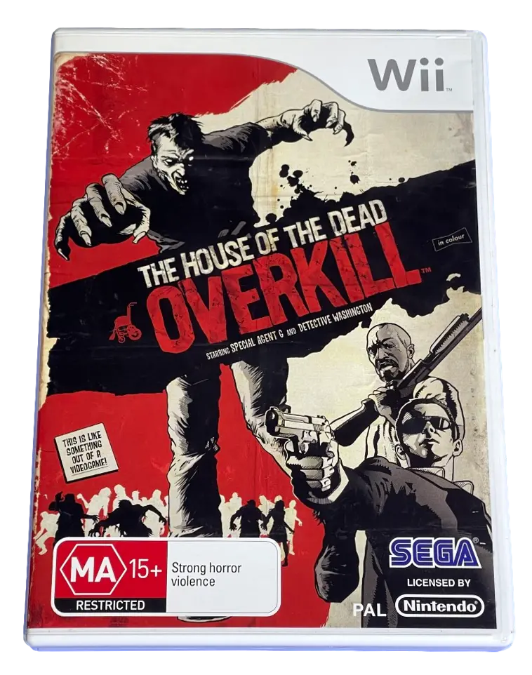 The House Of The Dead Overkill Nintendo Wii Pal *Complete*  (Pre-Owned) 1