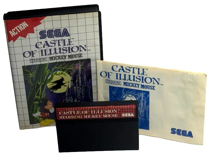 Castle Of Illusion Starring Mickey Mouse Sega Master System *Complete* #2 (Preowned) 1