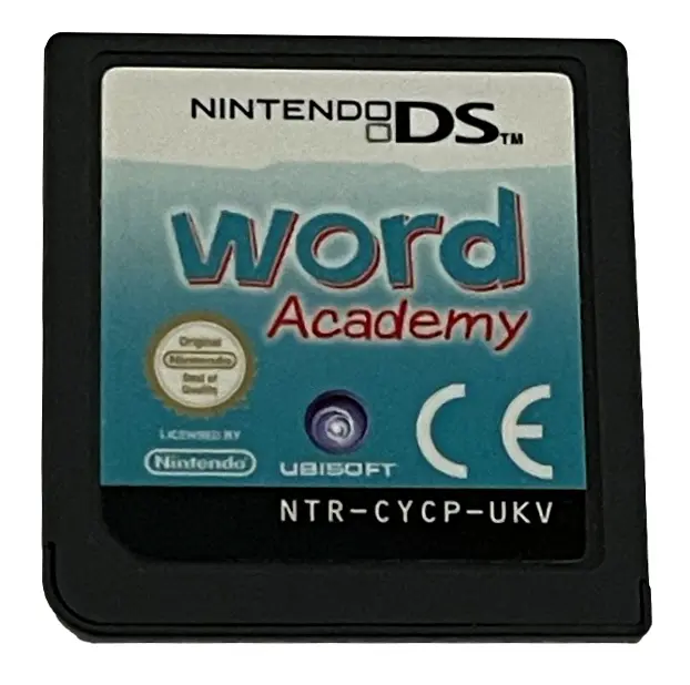 Word Academy Nintendo Ds 2Ds 3Ds Game *Cartridge Only* (Preowned) 1