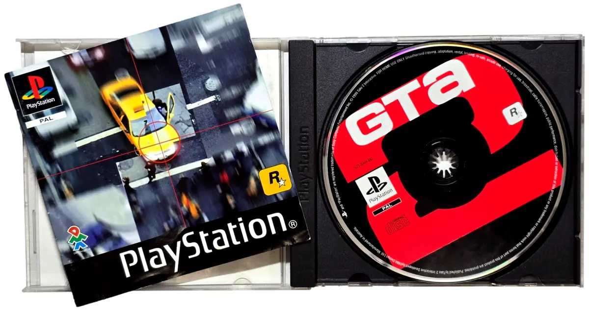 Gta 2 Grand Theft Auto Ps1 Ps2 Ps3 Pal *Manual No Map* Playstation (Preowned) 2