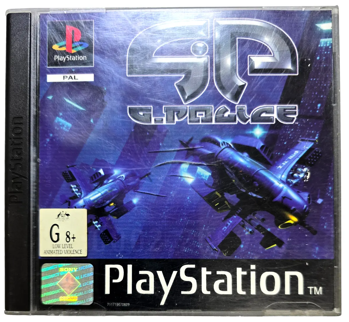 G-Police Ps1 Ps2 Ps3 Pal *Complete* Playstation (Preowned) 1