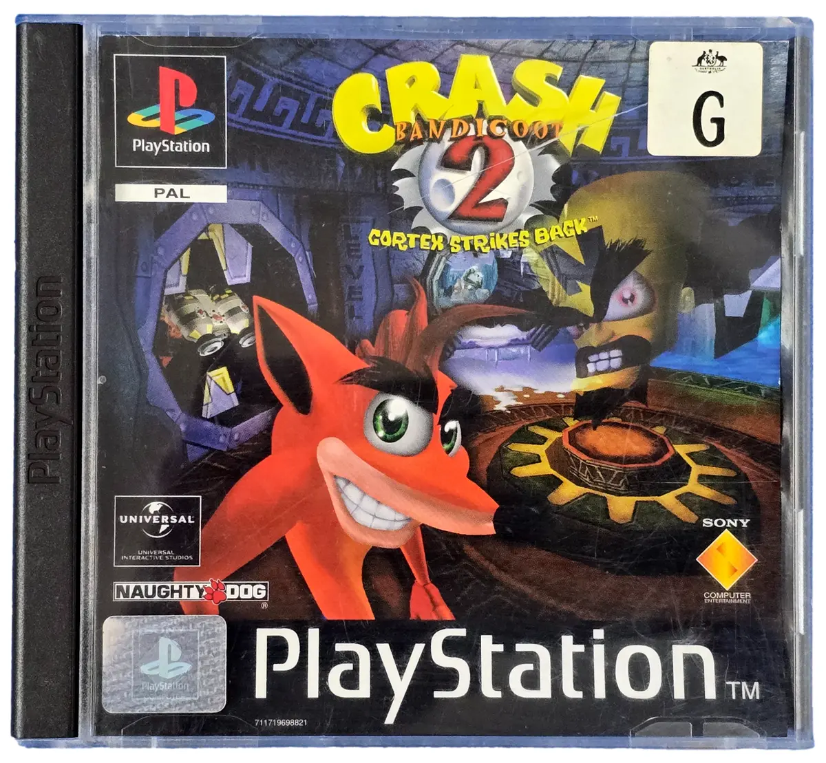 Crash Bandicoot 2 Cortex Strikes Back Ps1 Ps2 Ps3 Pal *Complete* 1