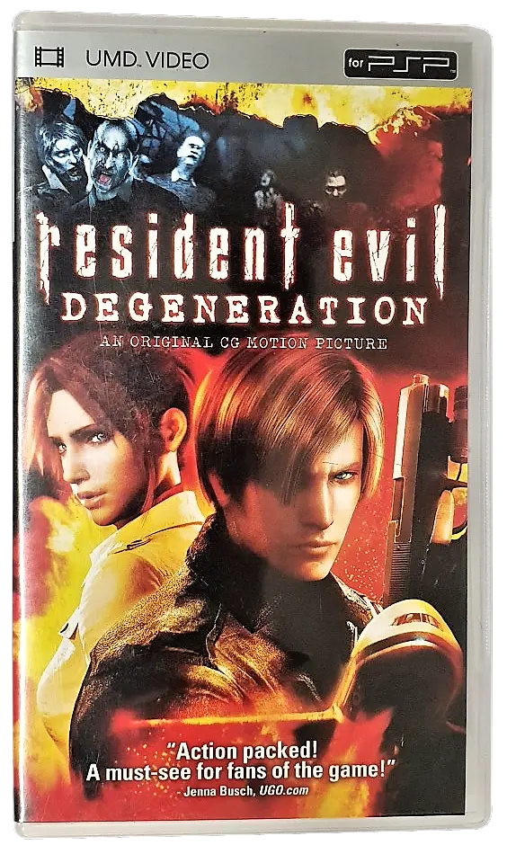 Resident Evil Degeneration Umd Video Sony Psp Pal (Pre-Owned) 1