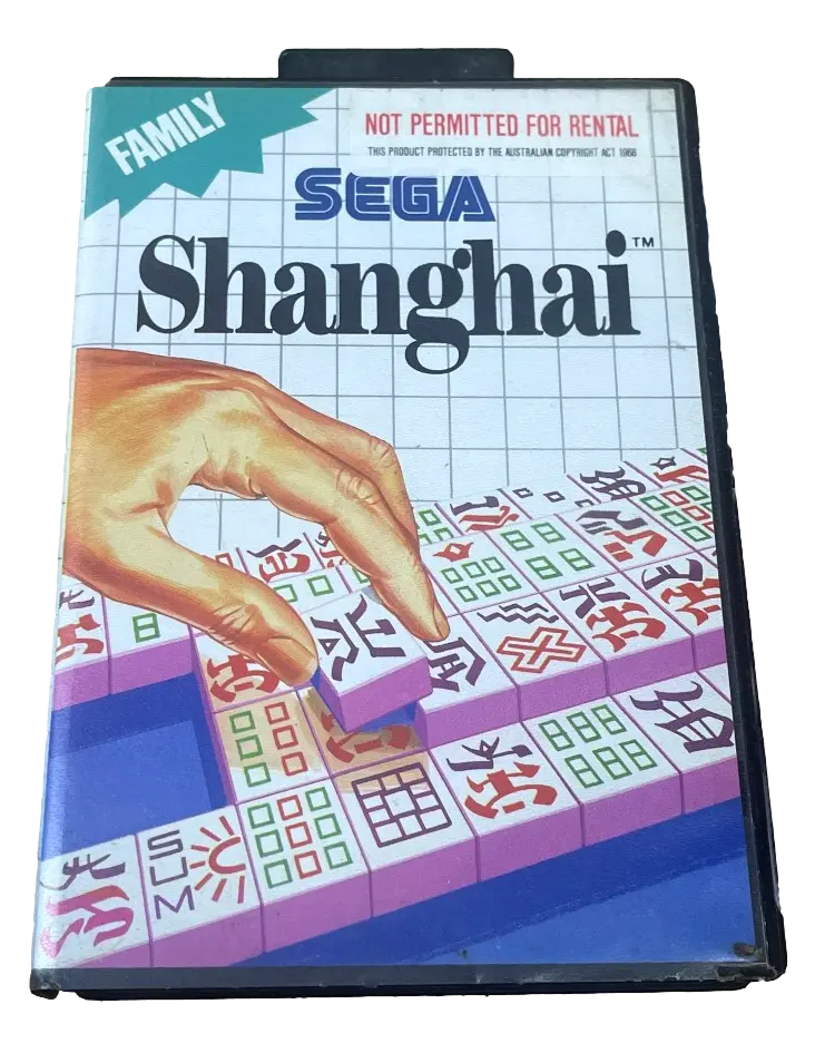 Shanghai Sega Master System Pal *No Manual* (Pre-Owned) 1