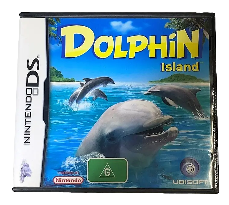 Dolphin Island Nintendo Ds 2Ds 3Ds Game *No Manual* (Preowned) 1