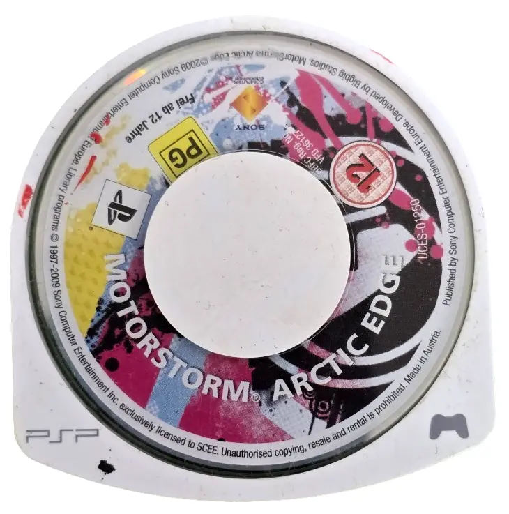 Motorstorm Arctic Edge Sony Psp Game Disc Only (Preowned) 1