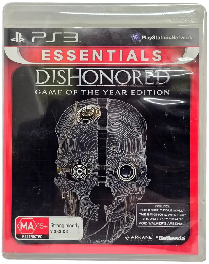 Dishonored Game Of The Year Edition Sony Ps3 *Essentials* (Preowned) 1