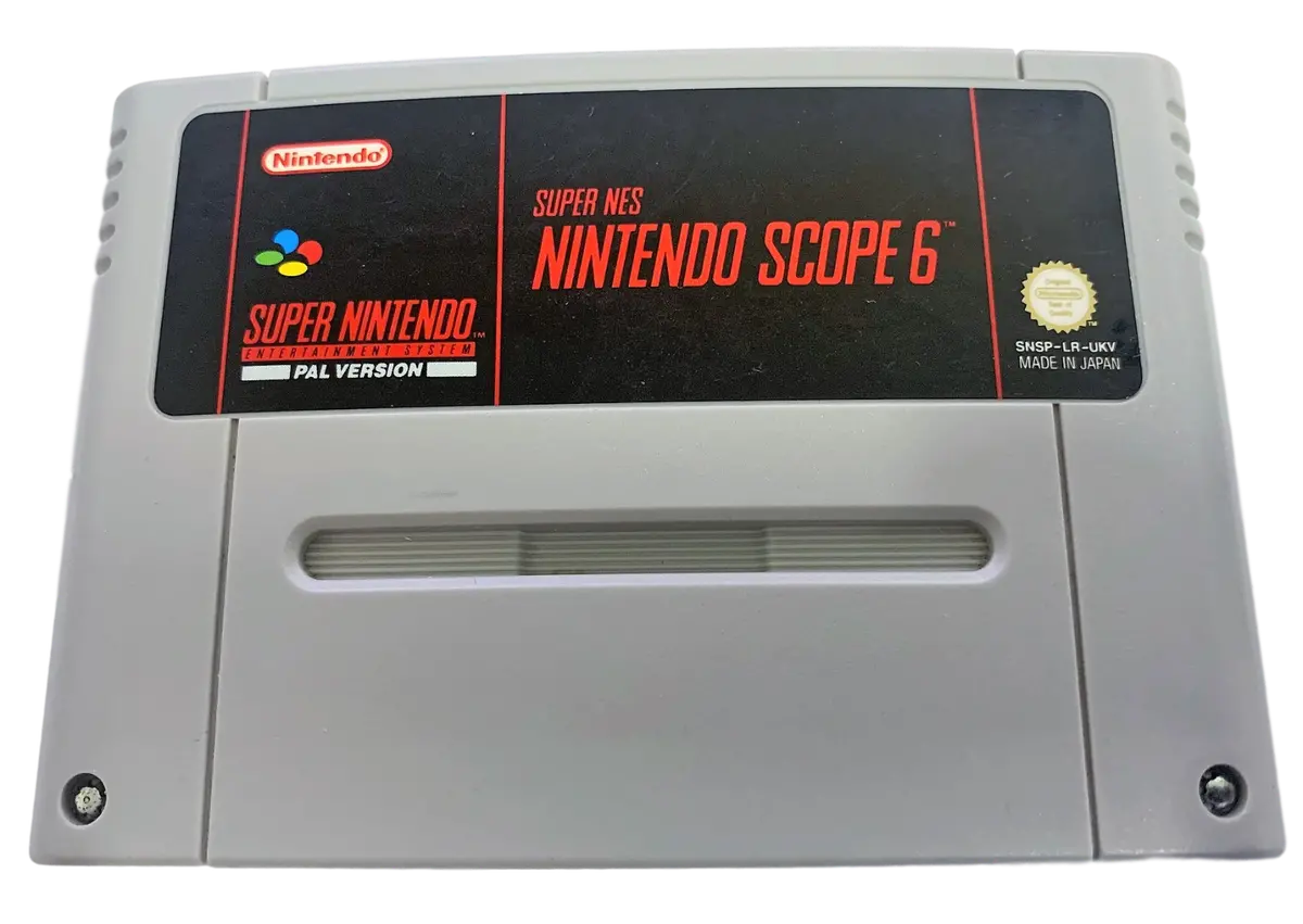 Super Scope 6 Super Nintendo Snes Pal (Preowned) 1