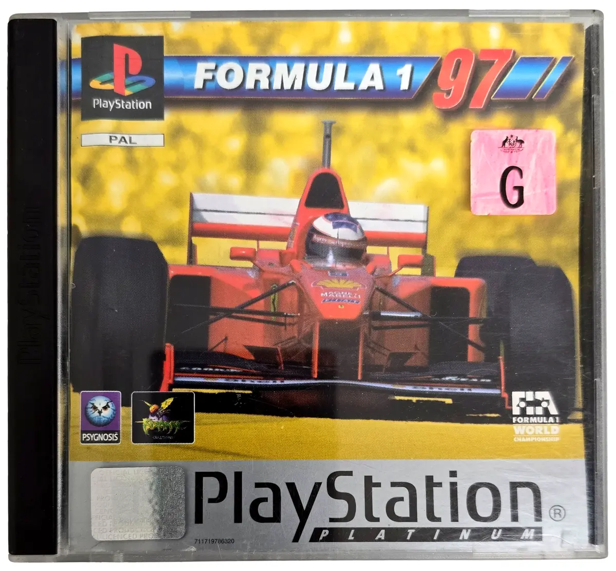 Formula 1 97 (Platinum) Ps1 Ps2 Ps3 Pal *Complete* (Preowned) 1