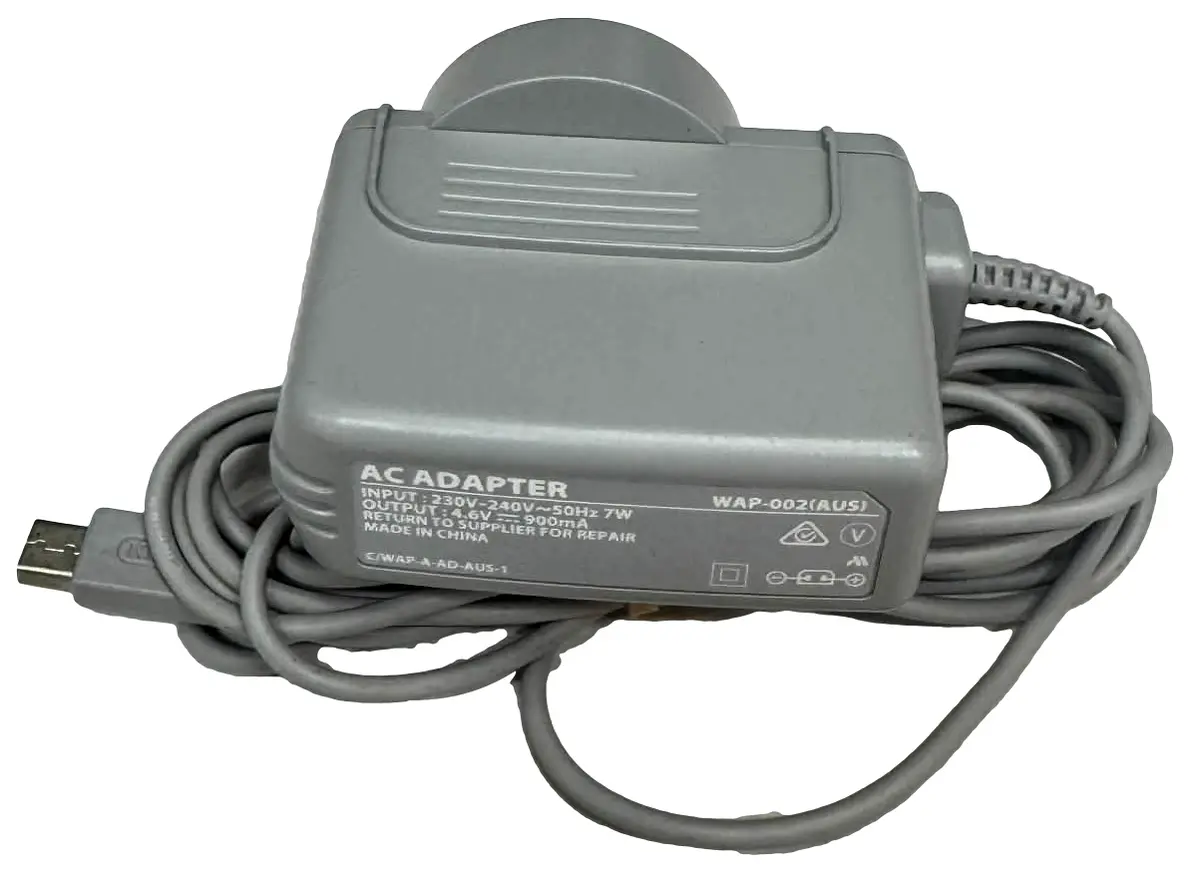 Genuine Charger For Nintendo *New* 3Ds 2Ds Dsi Xl Charge Power (Preowned} 1