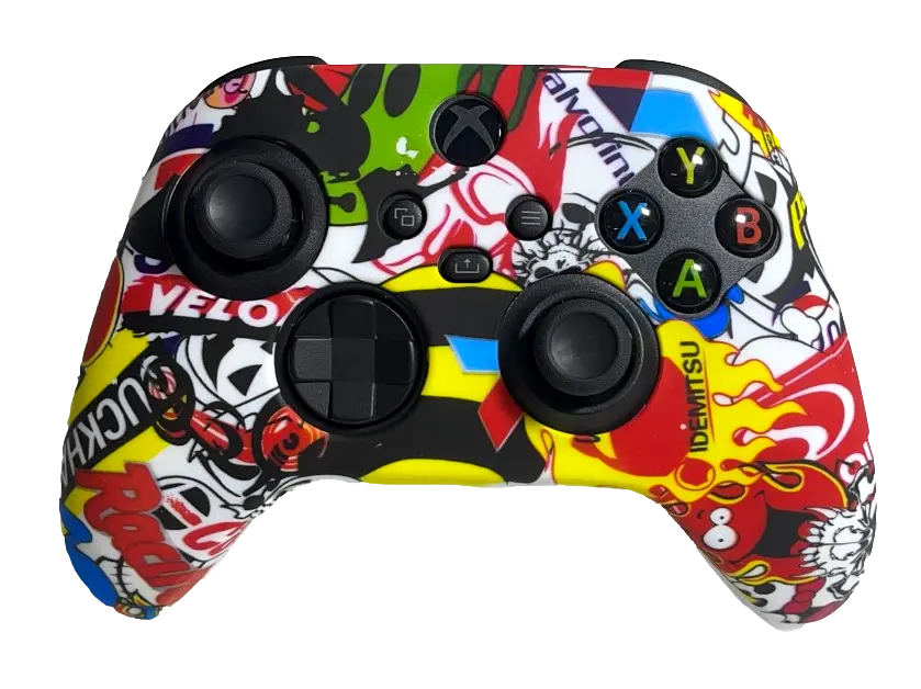 Silicone Cover For Xbox Series X/S Controller Case Skin - Moto 1
